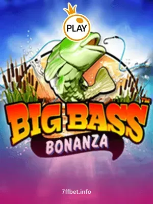 Imagem do jogo Big Bass Bonanza na plataforma 7ff bet